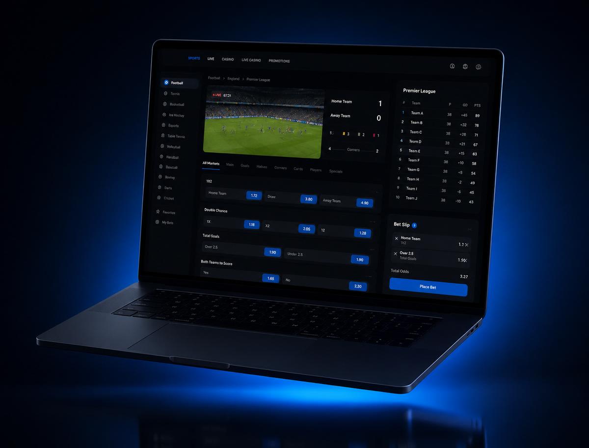 Serwis web operatora — Desktop